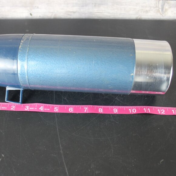 Blue Thermos Vacuum Bottle Model 2480 King Seeley 1 LT Stainless Steel Vintage - Picture 4 of 16